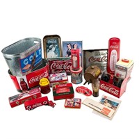 Assorted Contemporary  Coca Cola Advertising Items