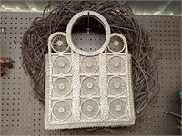 Straw Wicker Tote Bag