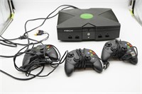 Xbox with 3 Controllers ~ Untested