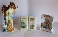 Vintage O’Well Angel And Doves Figurine