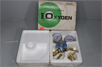 I OXYGEN LOW REGULATOR GAUGE SET