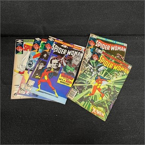 Spider-woman Comic Lot w/ X-men & WWBN App