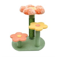 Flower cat Tree Activity with Scratching Post