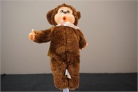 Vintage Thumbie Monkey Rubber Face with Tags