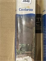 COOLAROO OUTDOOR ROLLER SHADE 72”X72” RETAIL $80