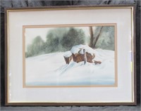 Ken MacFarlane:  "Winter Landscape"