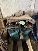 Decker Pack Saddle, Plastic Boxes, Saddle Pad &