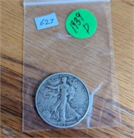 1939 D Walking Liberty Half