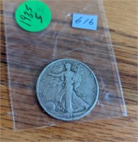 1915 Walking Liberty Half