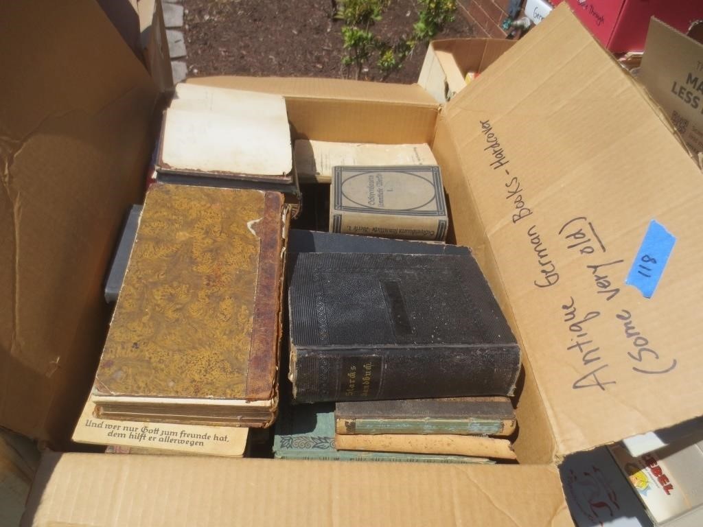 Antique German books