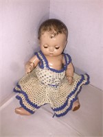 VINTAGE EFFANBEE PASTY BABY COMPOSITION DOLL