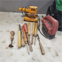 Lathe Tools, Sander, Jig Saw