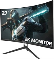 CRUA 27" 144hz/165HZ Curved Gaming Monitor