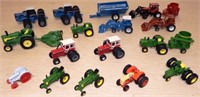 (19) Toy Tractors & Implements