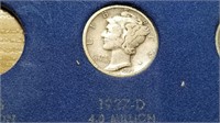 1927 D Mercury Dime From a Set
