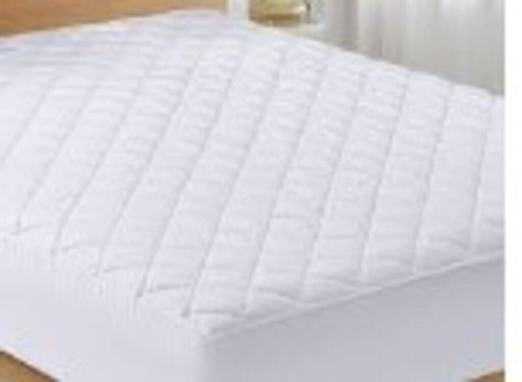 Utopia Bedding Queen Quilted Fitted Mattress Pad -