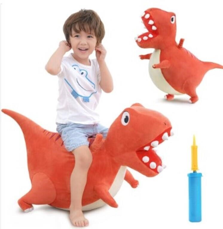 Bouncy Pals Kids  Dinosaur Hopper Ball