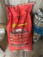 Bag of charcoal, wood chips