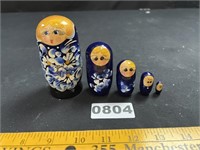 Laquered Russian Nesting Dolls