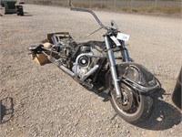 Wrecked 2009 Harley Motorcycle
