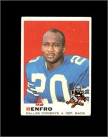 1969 Topps #254 Mel Renfro P/F to GD+