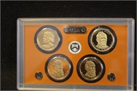 2011 U.S. Mint Presidential Dollar Proof Set