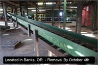 APPROX 35' 6"X11" BOX CHAIN CLEAN OUT CONVEYOR