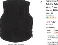 CHAN'S Protective Vest for Horse Riding