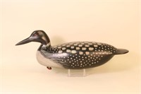 Rare George Strunk Loon Decoy, Glendora, NJ,