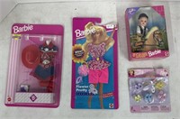 (AM) Lot Of Barbie Clothes, Shoes, And Other