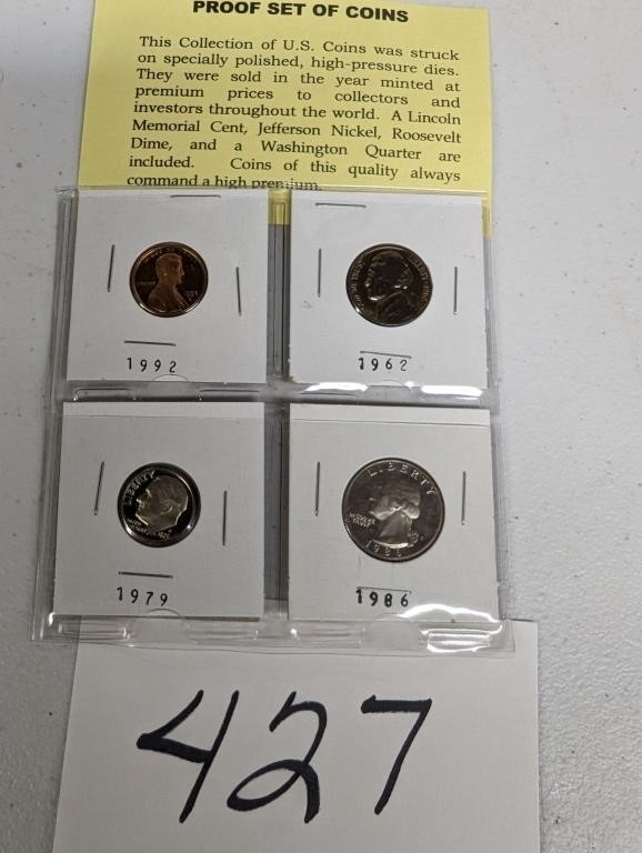 Proof Set of Multi Year Coins