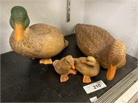 Home Interiors Duck Figurines.