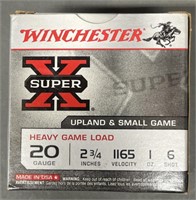 25 rnds Winchester 20ga 2 3/4" Shotshells