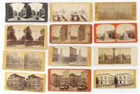 12 VINTAGE BALTIMORE MD STERIOVIEW CARDS, MT. VERN