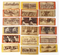 52 VINTAGE BALTIMORE MD STERIOVIEW CARDS, DRUID HI
