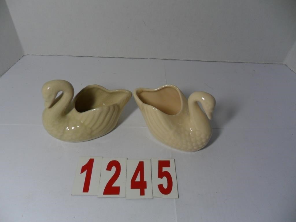 May 2024 Swan and Flamingo Figurines