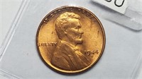 1944 D Lincoln Cent Wheat Penny Gem Uncirculated