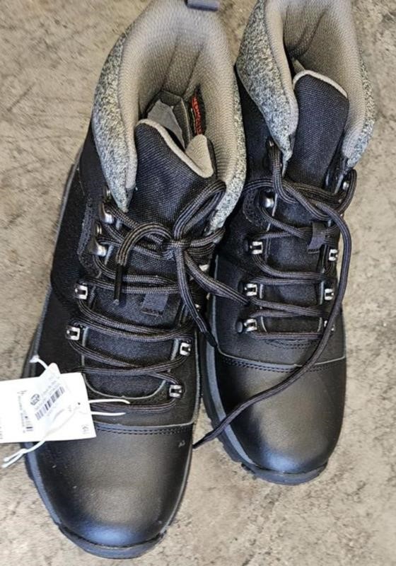 All In Motion Black Work Boots (Size 9)