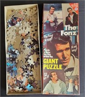 1976 Happy Days The Fonz Giant Puzzle Complete