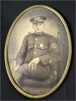 Early Military/Police Portrait.