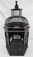 30" Decorative Wood Bird Cage