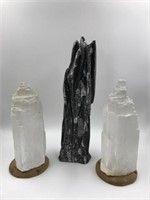 Selenite Lamps & Fossil - Candeeiros e Fossil