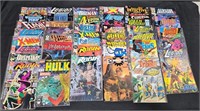 40 Comic Books Mostly 1991 - Robin, Hulk +