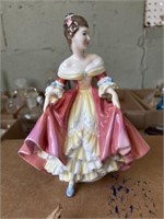 Royal doulton porcelain figurine (as is)