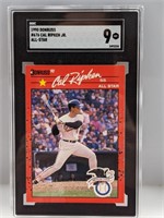 1990 Donruss All Star Cal Ripken Jr. #676 SGC 9