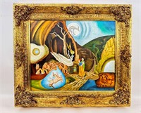 OOC Sgd Leonora Carrington '54 Galeria Misrachi