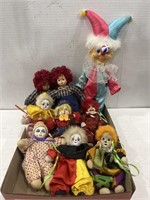 Several Clowns