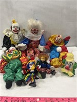 Several Clowns