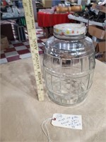Huge 16" barrel pickle jar wire bail