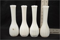 MILK GLASS VASES